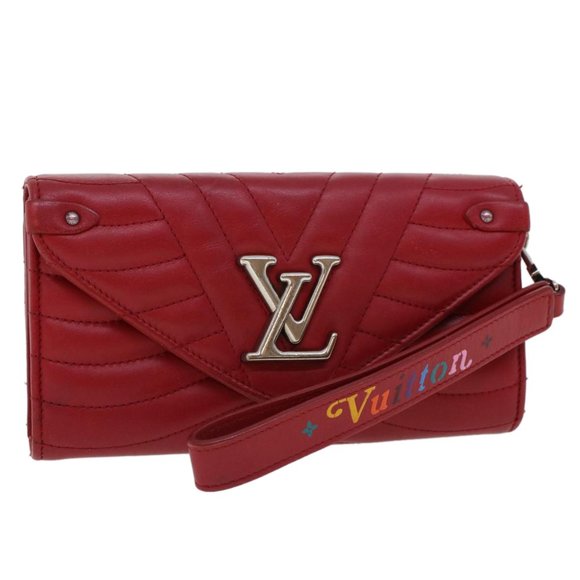 Louis Vuitton Handbags - LOUIS VUITTON New Wave Long Wallet Quilted Leather Rouge